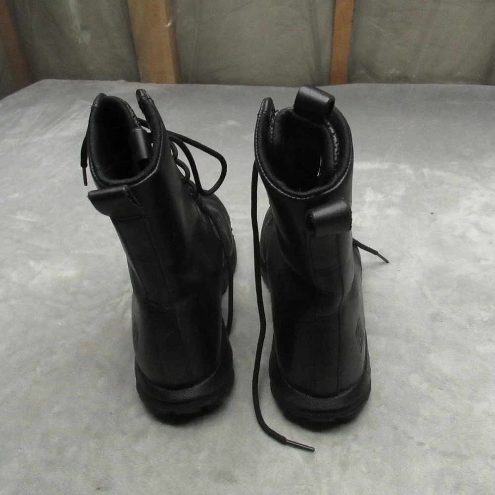 5.11 Men 8 Tactical Boots Black Leather Combat Military Duty Leather Performance